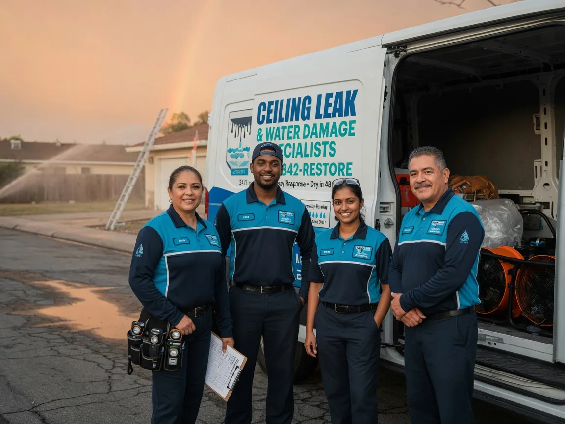Ceiling Leak Cleanup company in Keyes, CA